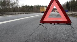 Canva Warning Triangle, Accident, Highway, Warning, Attention
