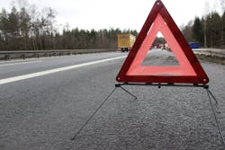 Canva Warning Triangle, Accident, Highway, Warning, Attention