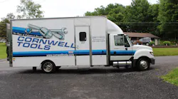 Cornwell Tools’ Rebecca Greene drives an International Terrastar that she acquired through Translease.
