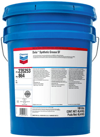 Chevron Delo Synthetic Grease SF, #235253, 30 lb pail | eBay