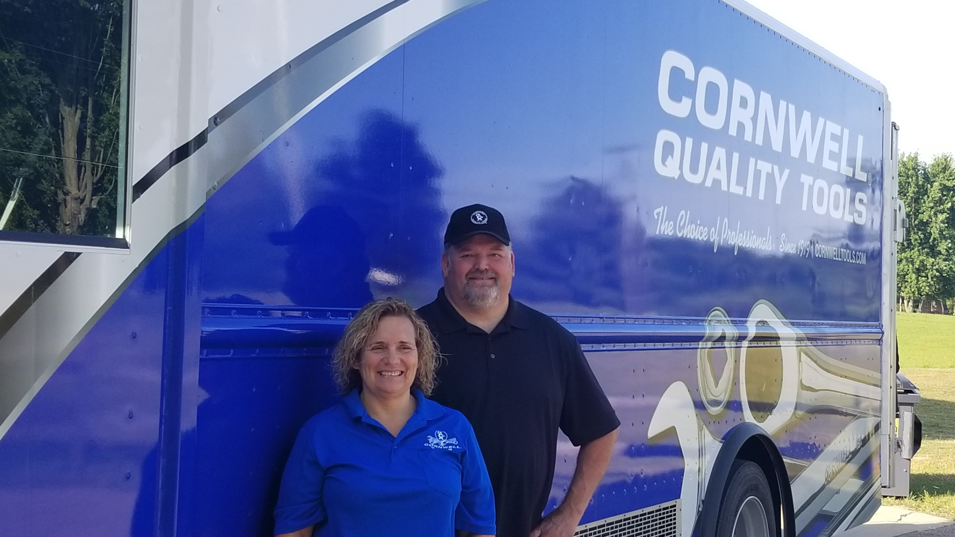 Mark and Malissa share the same route, driving an every-other-week schedule.