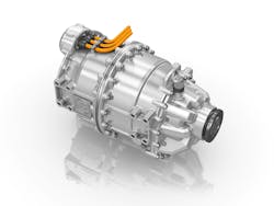 The ZF CeTrax electric central drive system