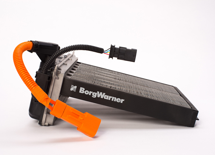 High Voltage Positive Temperature Coefficient Ptc Cabin Heater From Borgwarner Inc Vehicle Service Pros