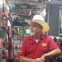 “I never, ever go out anymore without my cowboy hat,” Flynn says. “That’s like my identity now.” “I never, ever go out anymore without my cowboy hat,” Flynn says. “That’s like my identity now.”