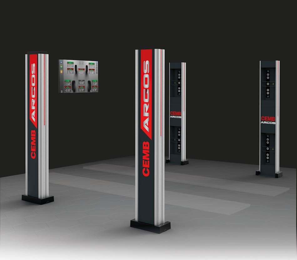 ARGOS InstaCheck Touchless Alignment Inspection System Vehicle