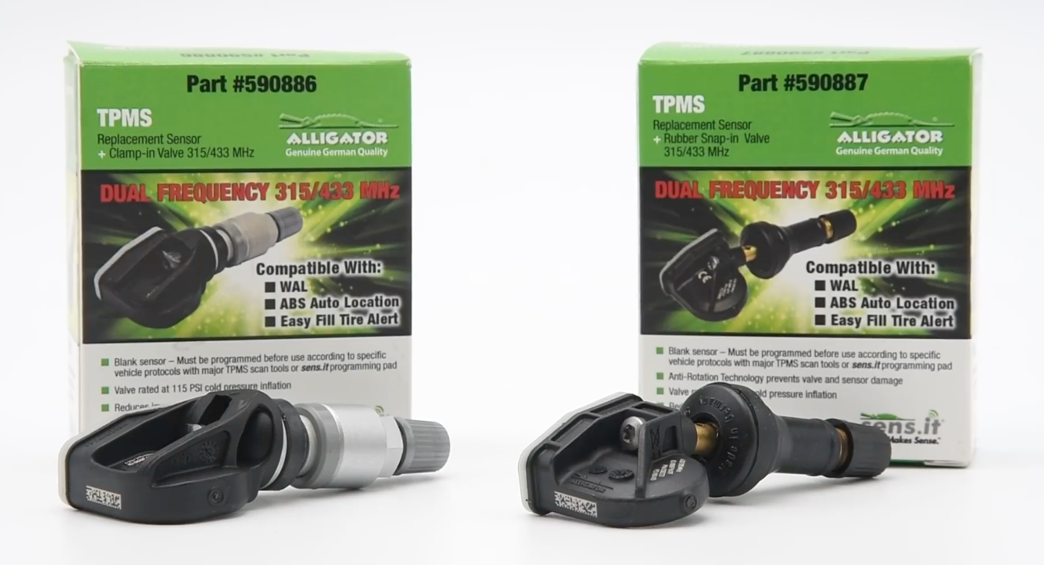 Alligator Sens it Dual Band Sensor