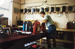 Production of the Jump-N-Carry JNC600 in the early 1990s. Production of the Jump-N-Carry JNC600 in the early 1990s.