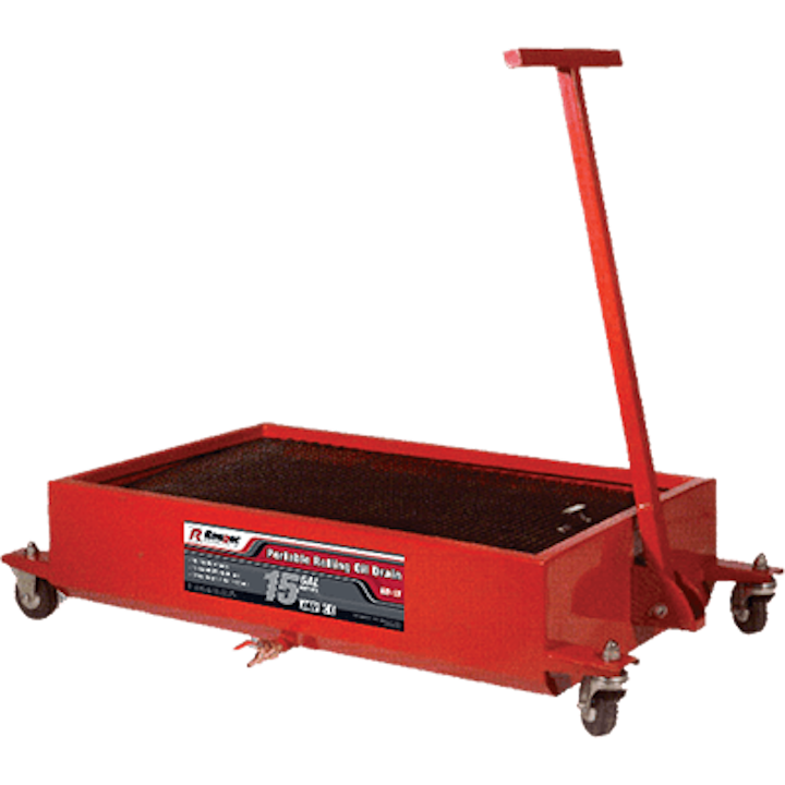 15 Gal Low Profile Portable Oil Drain No Rd 15 From Bendpak Ranger Vehicle Service Pros