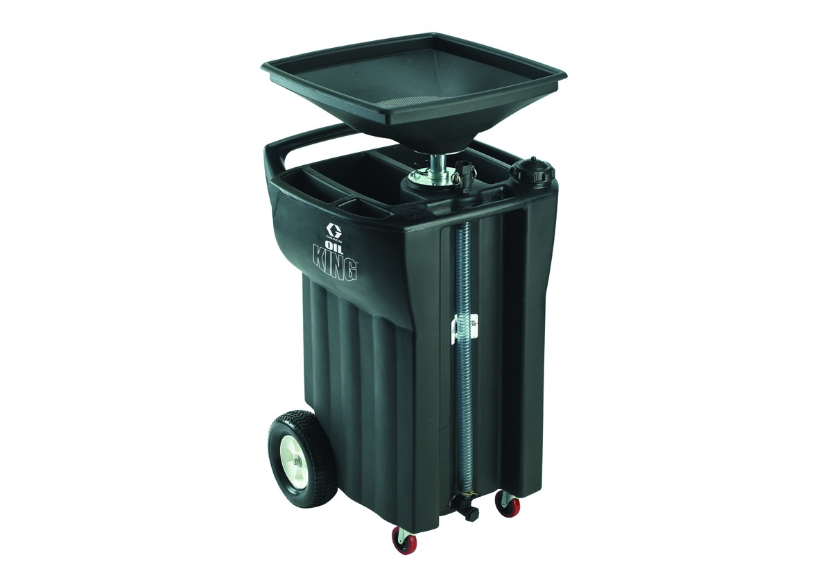 Oil King 25gal UsedOil Receiver From Graco Inc. Vehicle Service Pros