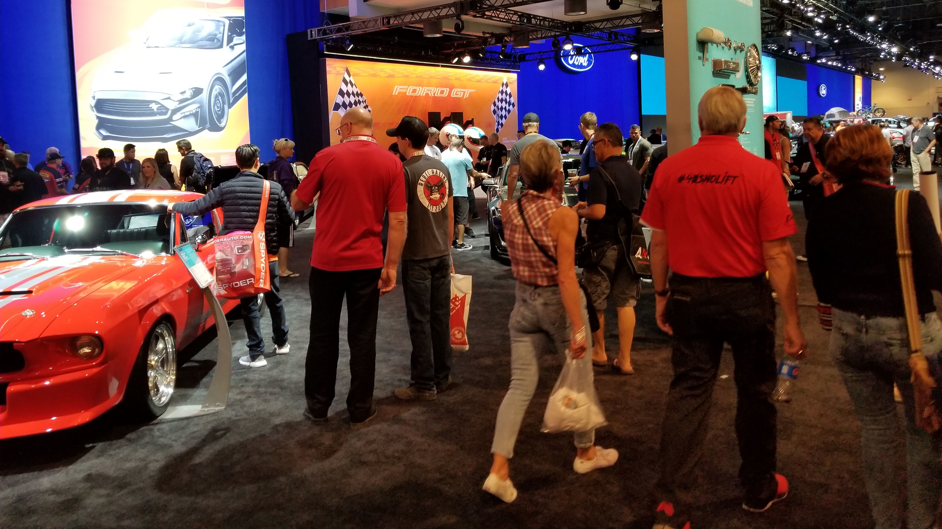 Ford Motor Company's display at SEMA.