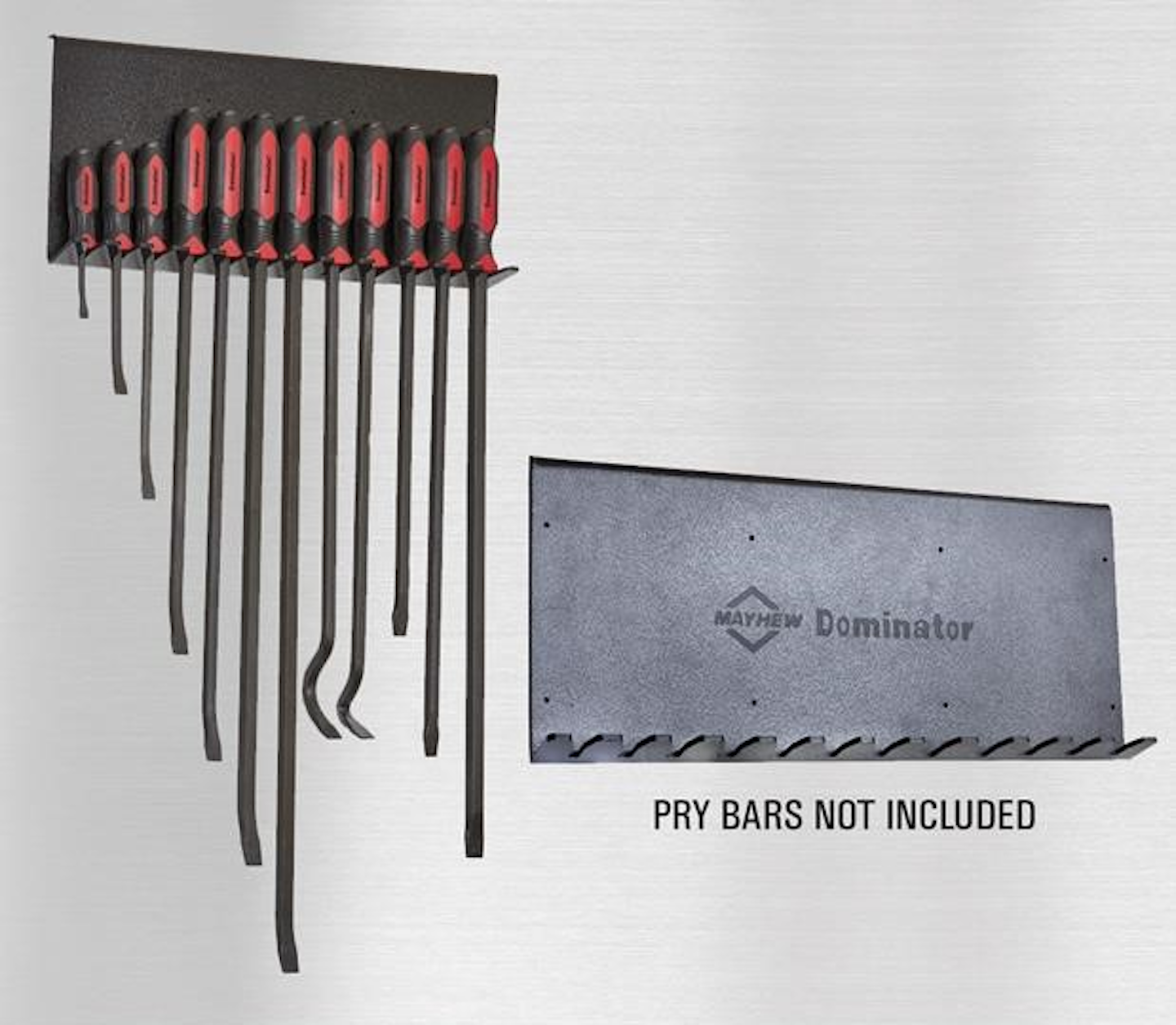 Mayhew adds pry bar storage racks for up to 12 pry bars Vehicle