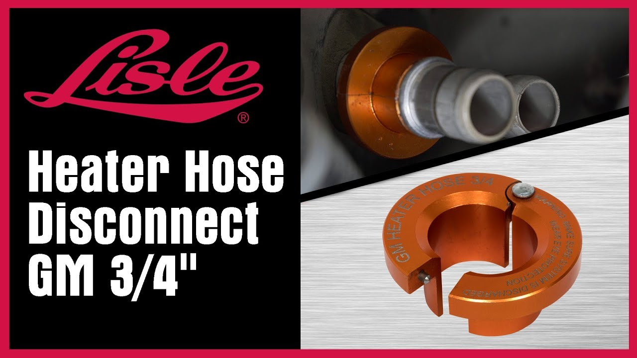 Fuel Line Disconnect Tools Automotive Lisle 39190 Heater Hose