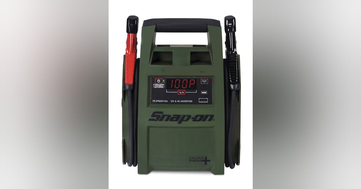 Snap on battery jump pack deals