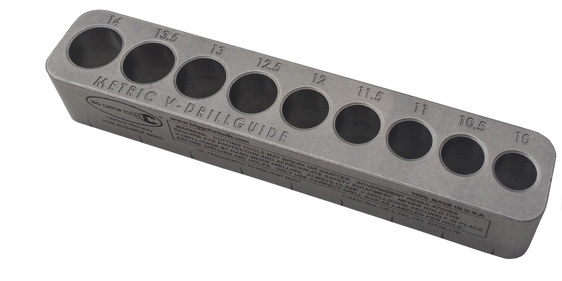 Metric V Drill Guide 10 44mm