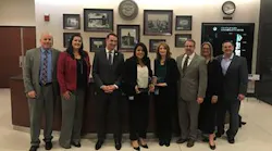 From left to right: Kern County Senior Fiscal and Policy Analyst Jason Wiebe, Enterprise Fleet Management Account Executive Laura Clarke, CSAC Executive Director Graham Knaus, Kern County Fiscal and Policy Analyst Amanda Ruiz, Kern County Senior Chief Administrative Officer Manager Sandi Formhals, Kern County Chief General Services Officer Geoff Hill, Enterprise Business Rental Sales Executive Lisa Holmes, Enterprise Fleet Management Senior Account Manager Jay Caponetti