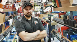 Cornwell Tool Dealer Vito Abbinante has been in the business for nine years.