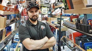 Cornwell Tool Dealer Vito Abbinante has been in the business for nine years.