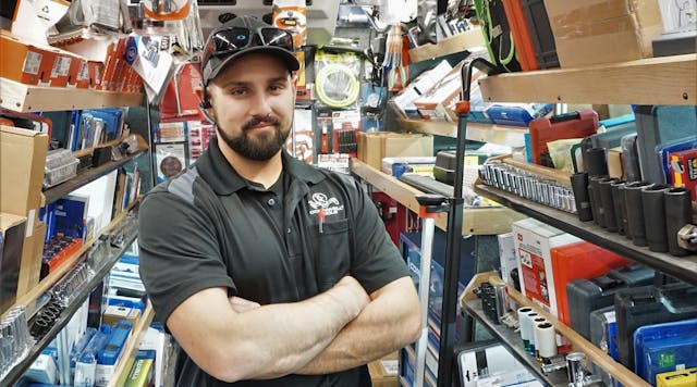 Cornwell Tool Dealer Vito Abbinante has been in the business for nine years.