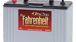 Batteries such as East Penn’s Fahrenheit battery are suitable for use in high-temperature conditions. Batteries such as East Penn’s Fahrenheit battery are suitable for use in high-temperature conditions.