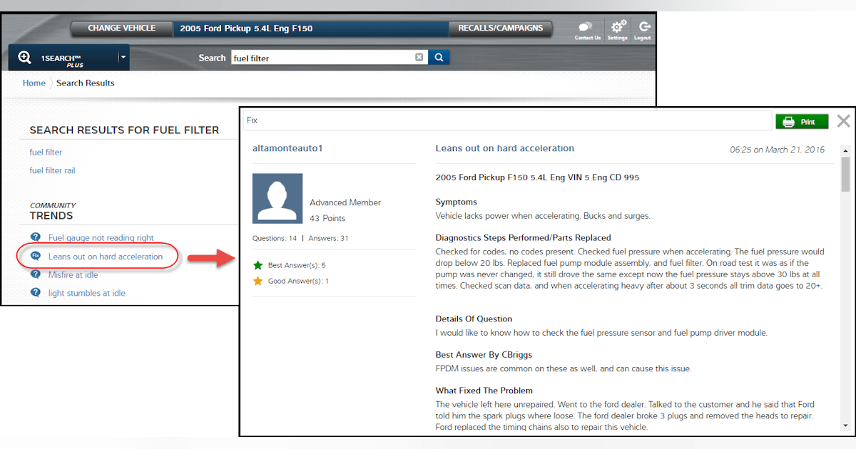Integrated SureTrack Community with ProDemand | Vehicle Service Pros