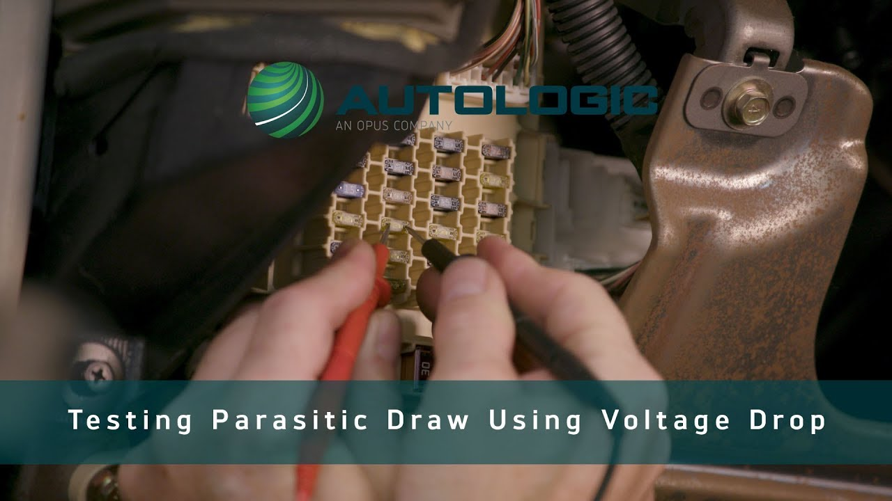 VIDEO: Test Parasitic Draw Using Voltage Drop Across Fuses | Vehicle ...