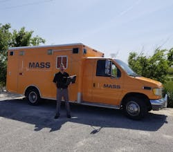 This IDI diesel-powered E350 is a completely portable toolbox that this mobile diagnostician custom-built to support his business.