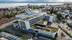 The ZF Forum in Friedrichshafen, Germany is the headquarters of ZF Friedrichshafen AG.