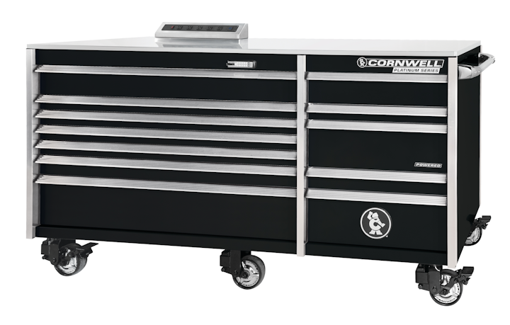 Cornwell Introduces Platinum Series Toolboxes Vehicle Service Pros