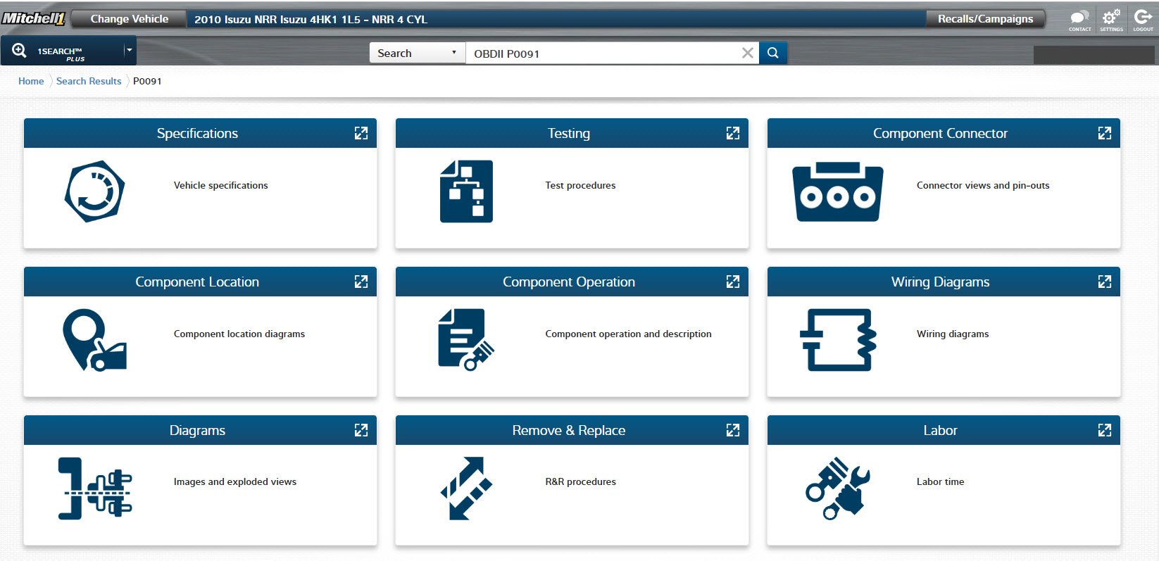 Mitchell1 1 Search Plus Truck Series 2010 Isuzu Nrr 5c8fb41dbae9c