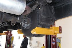 Be sure to pay attention to all the details offered by all lift manufacturers and the stated maximum PSI load rating of all tires on the trucks you're lifting Be sure to pay attention to all the details offered by all lift manufacturers and the stated maximum PSI load rating of all tires on the trucks you're lifting