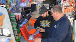 Chuck Collins, mobile dealer, Cornwell Quality Tools