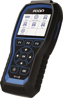 The FCAR Tech F506 HD Code Reader Pro can read and remove fault codes, analyze live sensor data and save or export into an Excel spreadsheet.