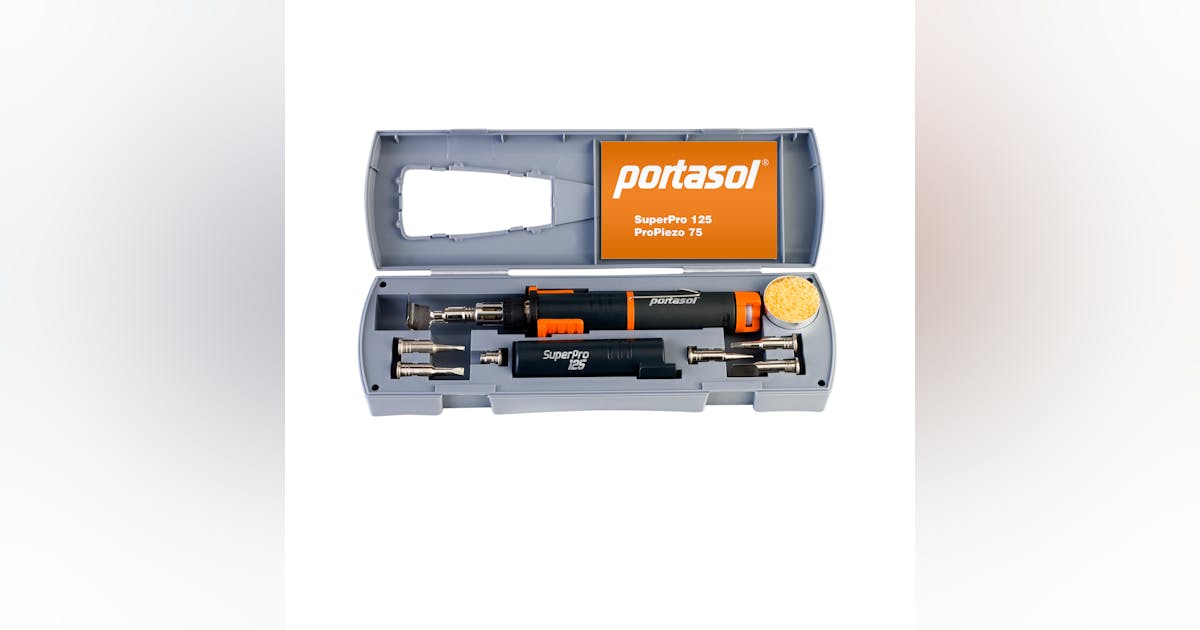 Portasol introduces its SuperPro 125 Professional Soldering Iron
