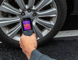 Thermal imaging tools can pinpoint abnormal temperatures on components that aren't working efficiently. Thermal imaging tools can pinpoint abnormal temperatures on components that aren't working efficiently.