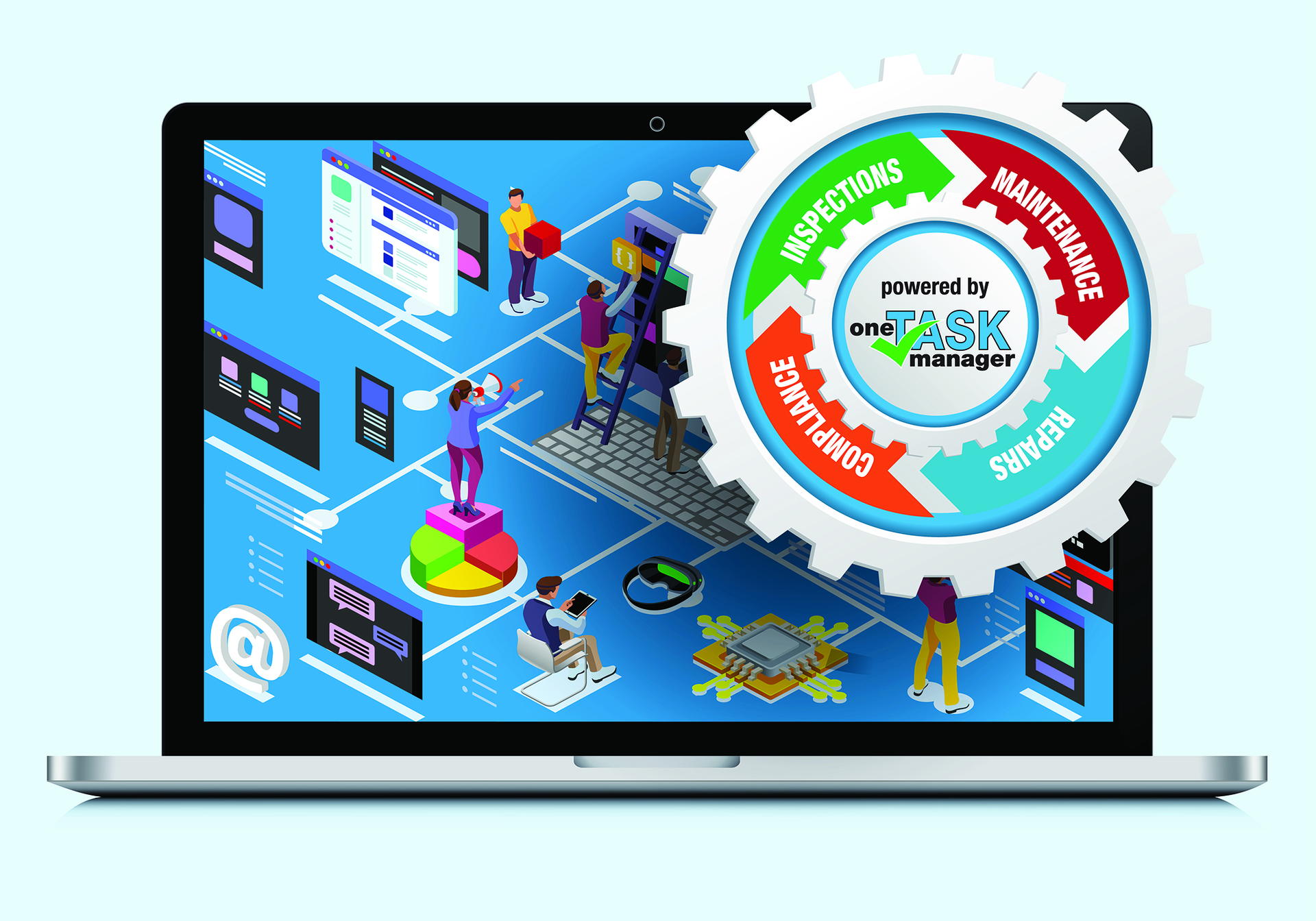 1 Tm Powered By Laptop Infographic 1 A