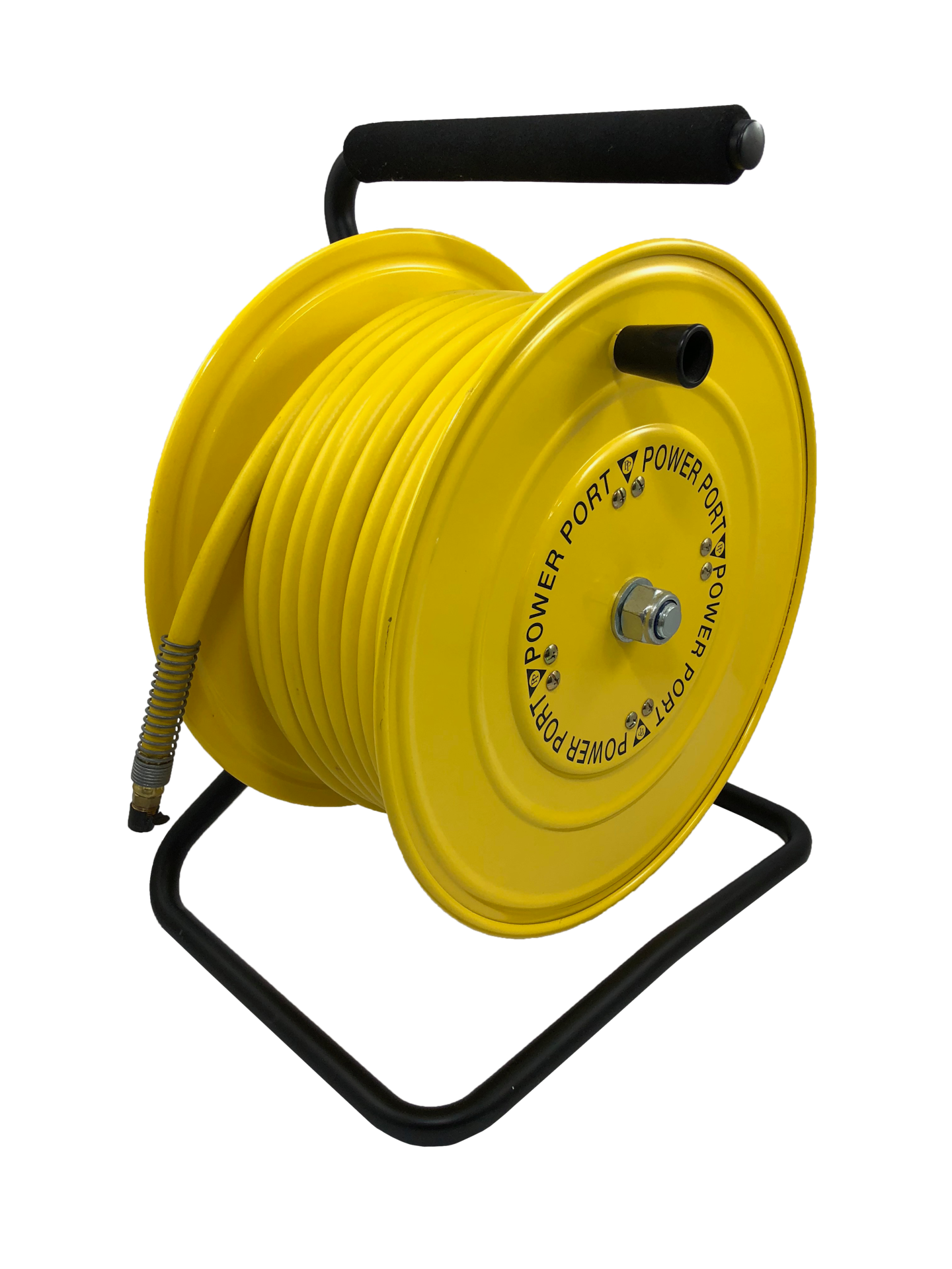 Heavy Duty Steel Air Hose Reel From: Power Port Products | Vehicle
