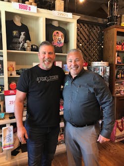 President and CEO of Cutting Edge Automotive Solutions, Lee Locklear and David Ankin, CEO of ToyMakerz Inc. President and CEO of Cutting Edge Automotive Solutions, Lee Locklear and David Ankin, CEO of ToyMakerz Inc.