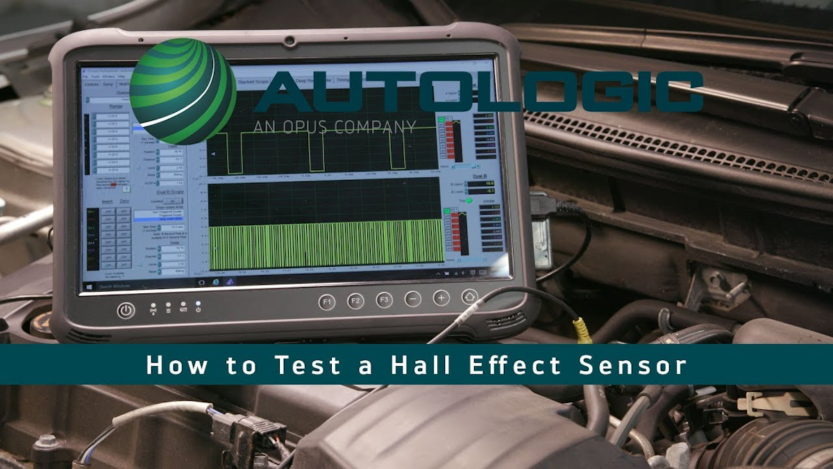 VIDEO How to test a Hall Effect sensor using the ATS Elite 4 Channel
