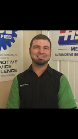 Tanner Brandt owns Tanner&apos;s Auto Clinic, a mobile diagnostic and programming business and teaches for Carquest Technical Institute and Worldpac Technical Institute. &apos;Helping to better the automotive industry through training and networking is a passion of mine, and I enjoy sharing that passion with my students,&apos; says Brandt.