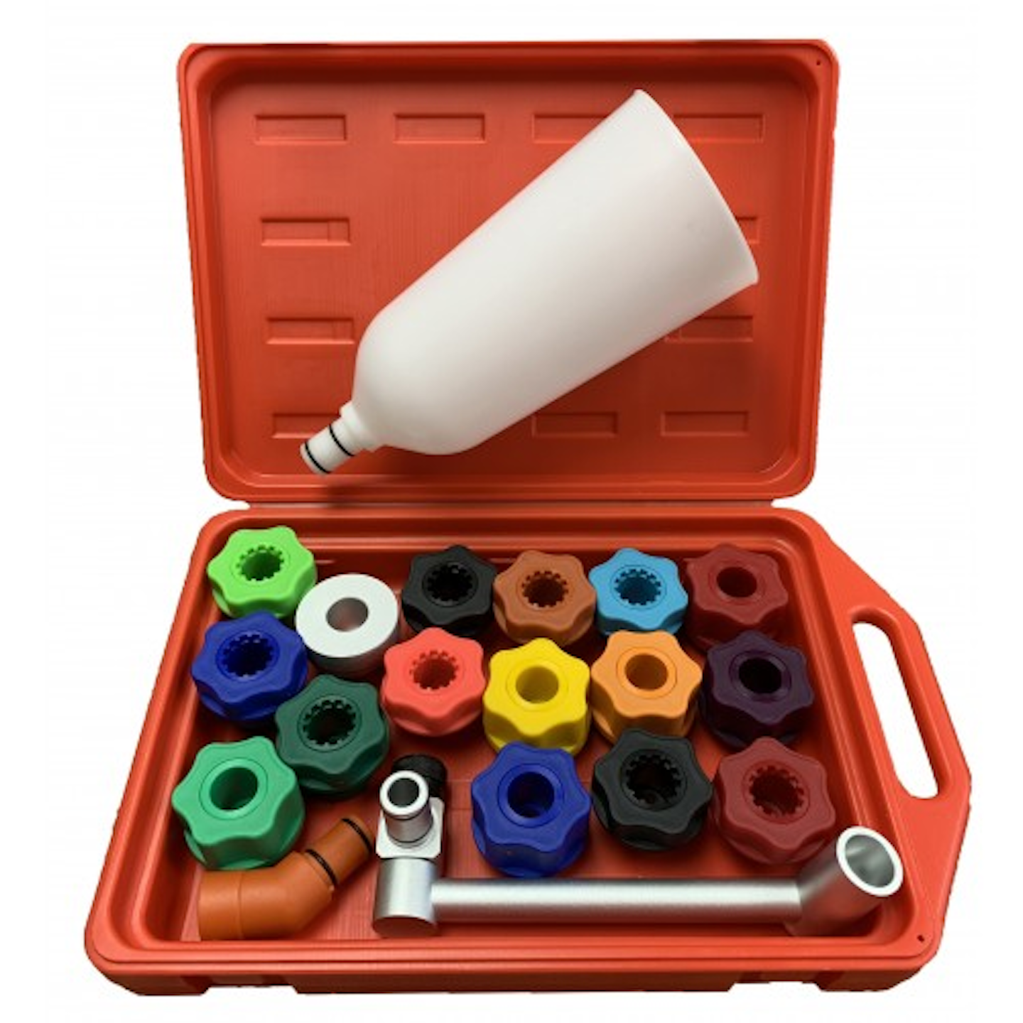 19pc Master Oil Funnel System Kit, No. 7900 From CTA Manufacturing