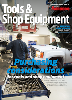 Fleet Maintenance Tool & Equipment Supplement - March 2018 cover image