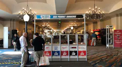 In the hall outside of ISN's Tool Deal Expo many new products were on display.