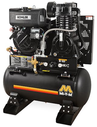 Mi T M Diesel 30 Gal Air Compressor