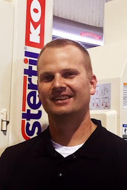 Tim Kerr, product manager, Stertil-Koni.