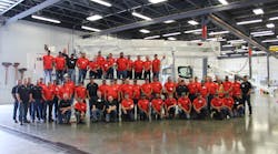 Equipment technicians from Australia, India, Indonesia, Canada, and the U.S. received hands-on service training at the 35th Annual Terex Utilities Service School.