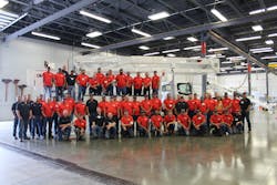 Equipment technicians from Australia, India, Indonesia, Canada, and the U.S. received hands-on service training at the 35th Annual Terex Utilities Service School.