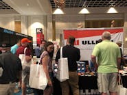 Ullman interacting with customers at their booth during the ISN Tool Dealer Expo 2019.