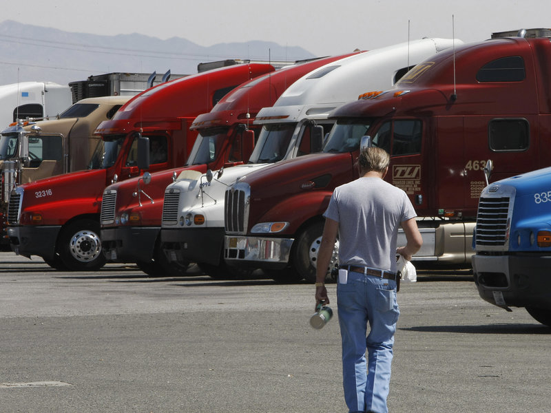 Under current rules, driving hours for truckers are capped at 11 hours per day and drivers must take a mandatory rest break.