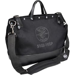 Deluxe Black Canvas Tool Bag, No. 5102-16SPBLK Deluxe Black Canvas Tool Bag, No. 5102-16SPBLK