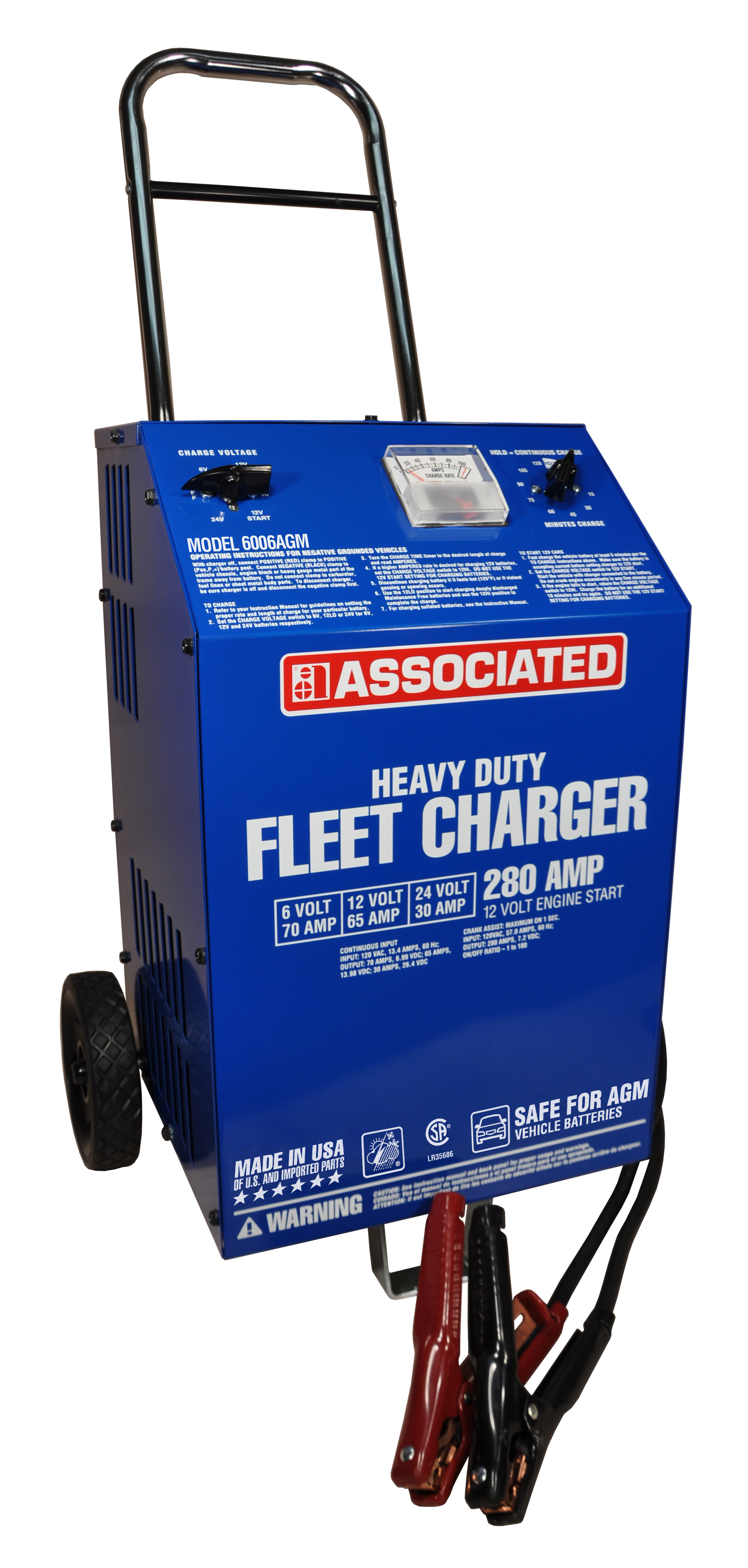 Associated Equipment Announces Three Heavy Duty AGM Battery Chargers ...